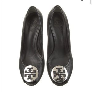 Tory Burch Black Wedge